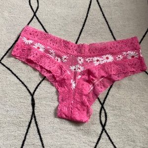 NWT Victoria’s Secret panty hot pink cheeky style